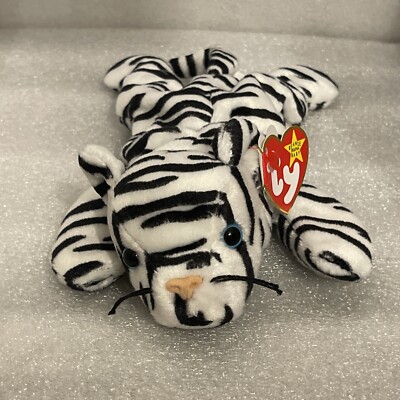 Ty Blizzard Beanie Baby Rare Vintage New Mint Condition W/ Errors P.V.C. Pellets