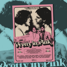 Pretty in Pink Poster, 80s teen movie themed print. Ltd Edition Andie Blaine A4