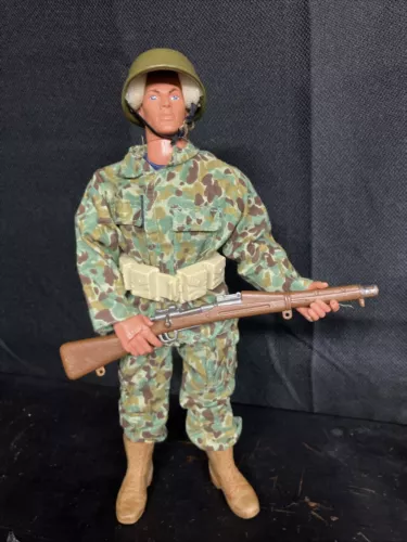 Hasbro Gi Joe 1/6 12” Mixed Gear Damaged Weapon Green Cano Action Figure B29