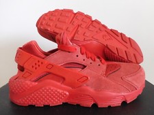 WMNS NIKE AIR HUARACHE ID RED-RED-WHITE SZ 9 RARE 2016  777331-998 