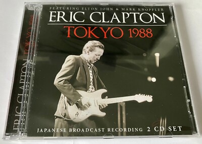 Eric Clapton - Tokyo 1988 (Japanese Broadcast)  NEW 2 x CD Set (sealed)