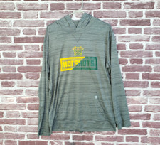 🔥 Arizona Hotshots AAF LevelWear Long Sleeve Hooded Shirt Men's Large L Gray