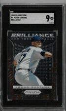 2012 Panini Prizm Johan Santana Green Brilliance SGC 9
