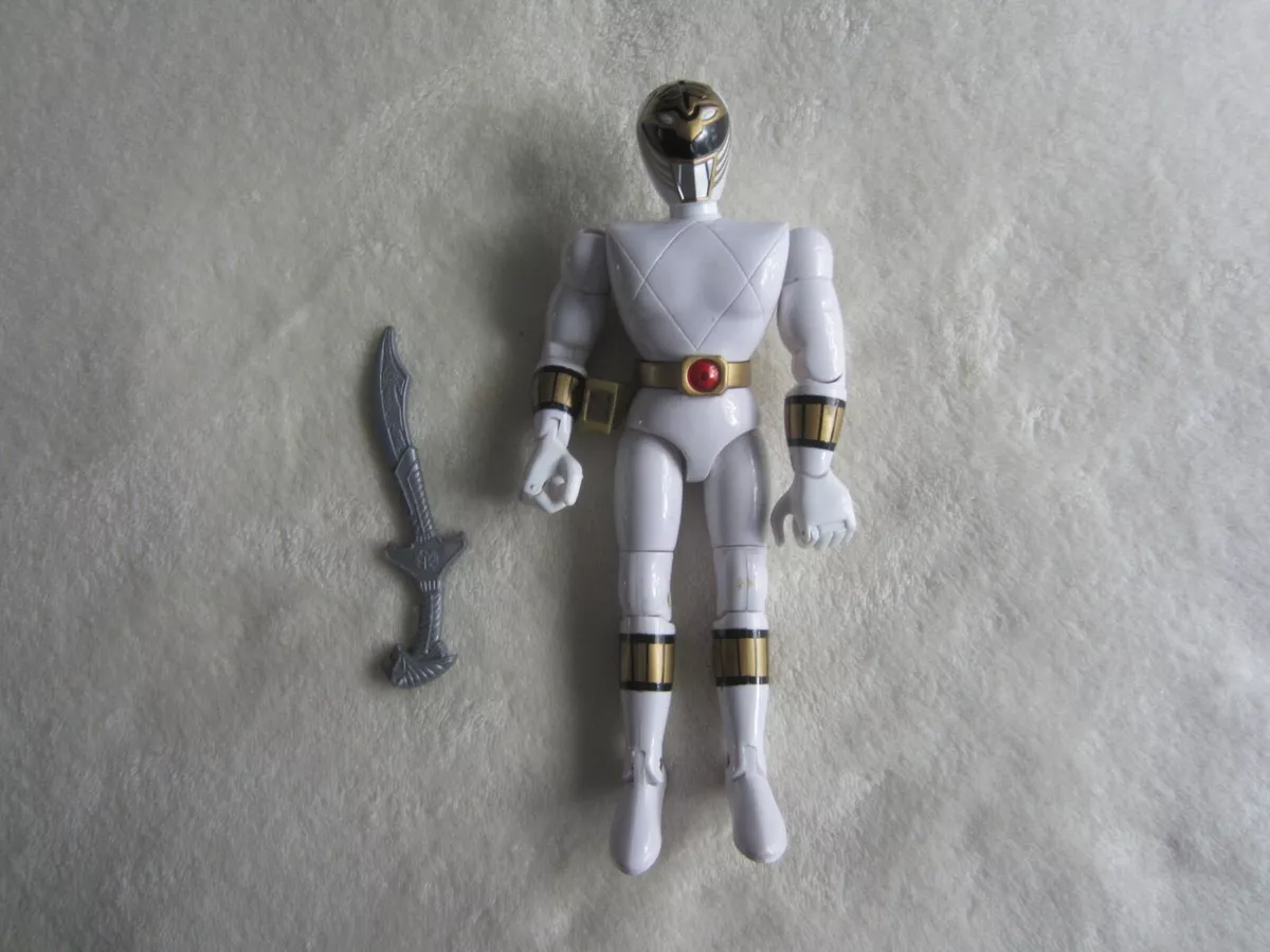 Mighty Morphin Power Rangers/ White Ranger Ultimate Action Figure