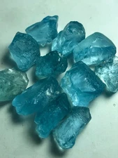 67Carat Mindblowing Rough Aquamarine Nature Color Facet Grade Quality From @Mada