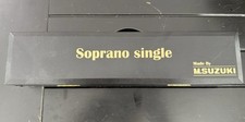 SUZUKI Soprano Single Harmonica SS-37 Musical Instrument w/ Original Case