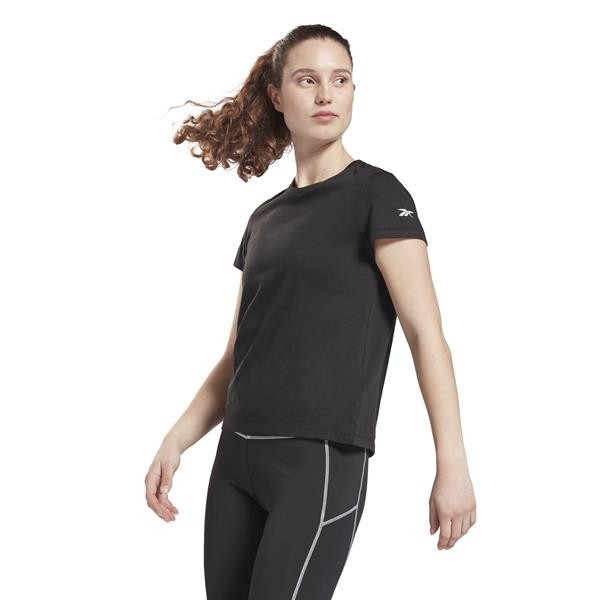 Футболка Reebok Damenkleidung GR9476 ХЛОПКОВАЯ футболка Schwarz 3890₽