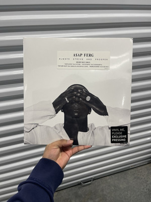 ASAP Ferg - Always Strive And Prosper CLEAR VINYL LIMITED EDITION A$AP