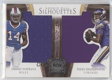 2014 Panini Crown Royale 26/99 Sammy Watkins Teddy Bridgewater #DS-RD1 4l6