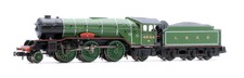 GRAHAM FARISH N GAUGE 372-602 LNER GREEN 2-6-2 V2 4844 COLDSTREAMER *DCC FITTED*