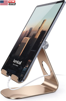 Tablet Stand, Adjustable Tablet Holder - Desktop Stand Dock Holder Gifts Compati