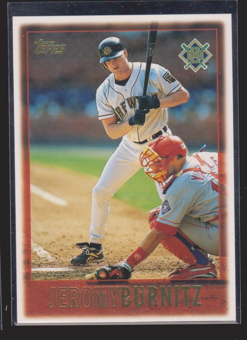 Jeromy Burnitz Cards Inserts Vintage Premium Collection LOOK