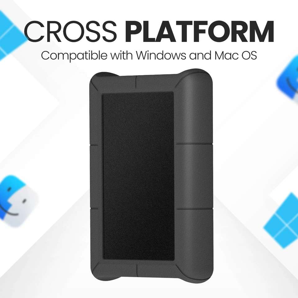 External USB Type-C 3.0 Desktop Hard Drive Data Storage for PC Mac Xbox PS4 - Image 2 of 4