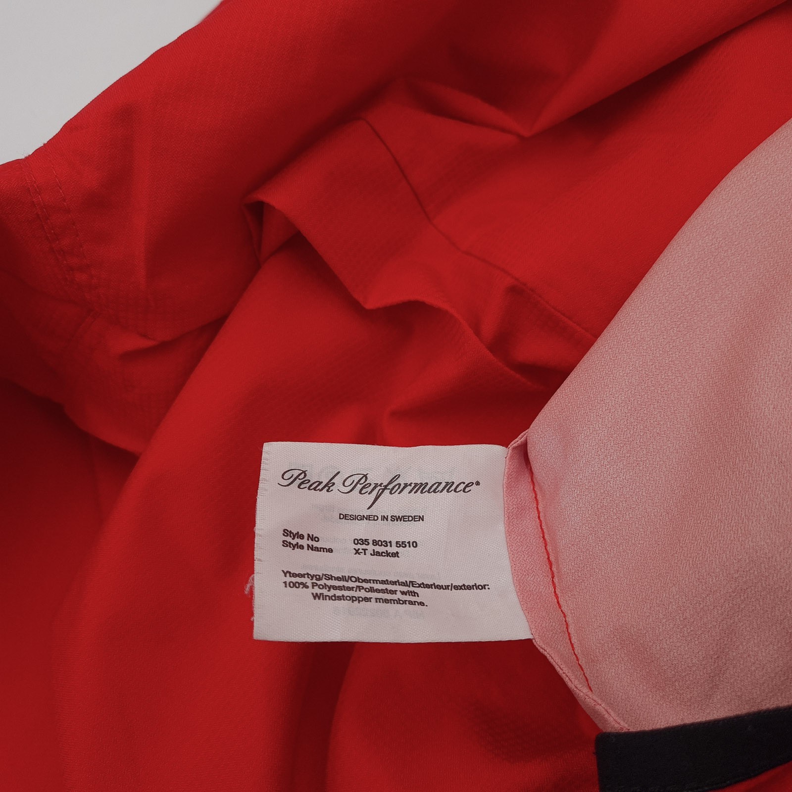 Peak Performance Vintage Softshell Jacket Red Zg8… - image 6