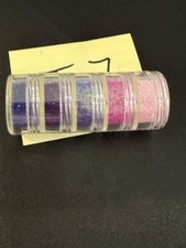 Claires Metallic Shimmer Dust Body Glitter 5 Pack Stackable