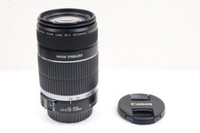 CANON EF-S 55-250mm f4-5.6 IS ZOOM LENS - USED CONDITION