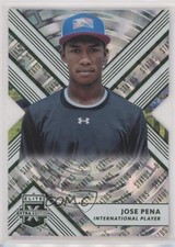 2018 Panini Elite Extra Edition Status Emerald Die-Cut 28/49 Jose Pena #172 ni4