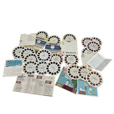 Vintage GAF View-Master Reel Lot Peanuts Charlie Brown, Herbie, Pluto  Sleeves