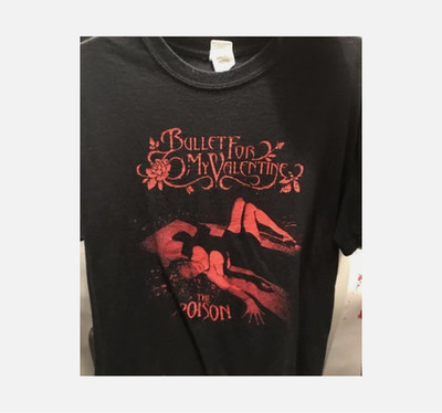 Bullet For My Valentine The Poison T-shirt, rock band album shirt
