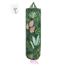 Plastic Bag Holder Reusable Grocery Bag Organizer Wall Mount 1 Pack Seaweed