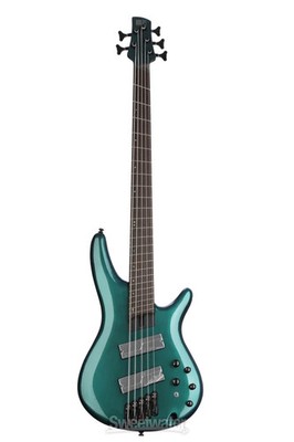Ibanez Bass Workshop SRMS725 5-string Multi-scale Electric Bass Guitar - Blue