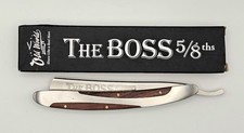 Navaja recta The Old World Shave Co The Boss 5/8ths nueva en caja ~ ¡Dulce!!!