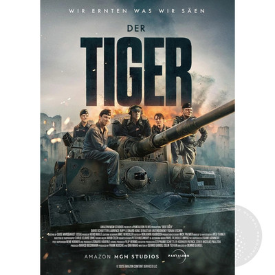 Der Tiger (2025) Custom Bluray 1080p Full HD The Tank Drama All Region
