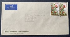 Kenya 1985 - used airmail cover to Wetzlar Germany