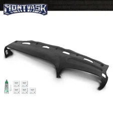 Fit For 98-02 Dodge Ram 1500 2500 3500 Dashboard Dash Cover Cap Overlay Black