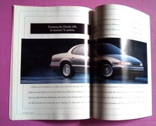 1993 Chrysler New Yorker Lhs Concorde Town Country Sales Brochure