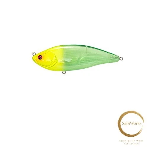 New Megabass KONOSIRUS Swimmer (F) Ghost Lime Chart Head