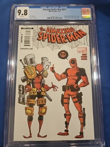 Amazing Spider-Man #611 CGC 9.8 Skottie Young 2010