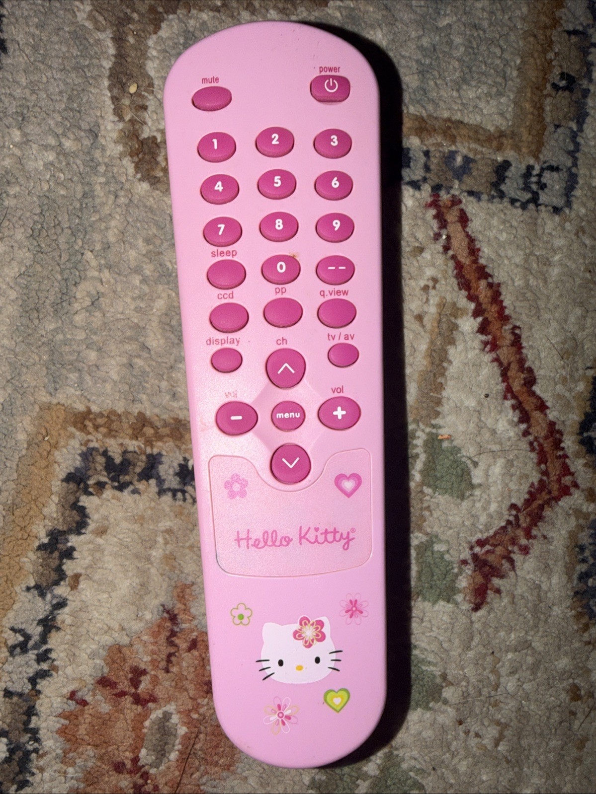 🔥💎Sanrio Pink Hello Kitty Remote -ONLY- Tested Working RARE 💎🔥