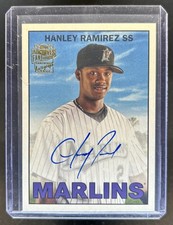 2025 Topps Archives Hanley Ramirez 1967 Fan Favorites Auto #67FFA-HR Marlins