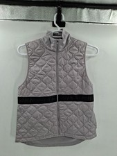 Nike AeroLayer Thermal Quilted Running Vest Grey BV3869-059 Women s Size Large