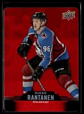 2020-21 Upper Deck Tim Hortons Red Die Cut Mikko Rantanen Colorado Avalanche