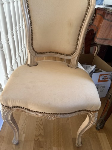 Paire De Chaises Louis XV