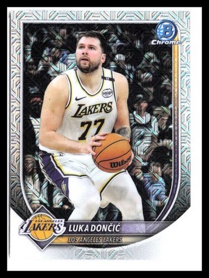 2025-26 Bowman #BCV-123 Luka Dončić Chrome Mojo Refractors