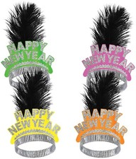 Neon Swing Tiaras for New year - Beistle