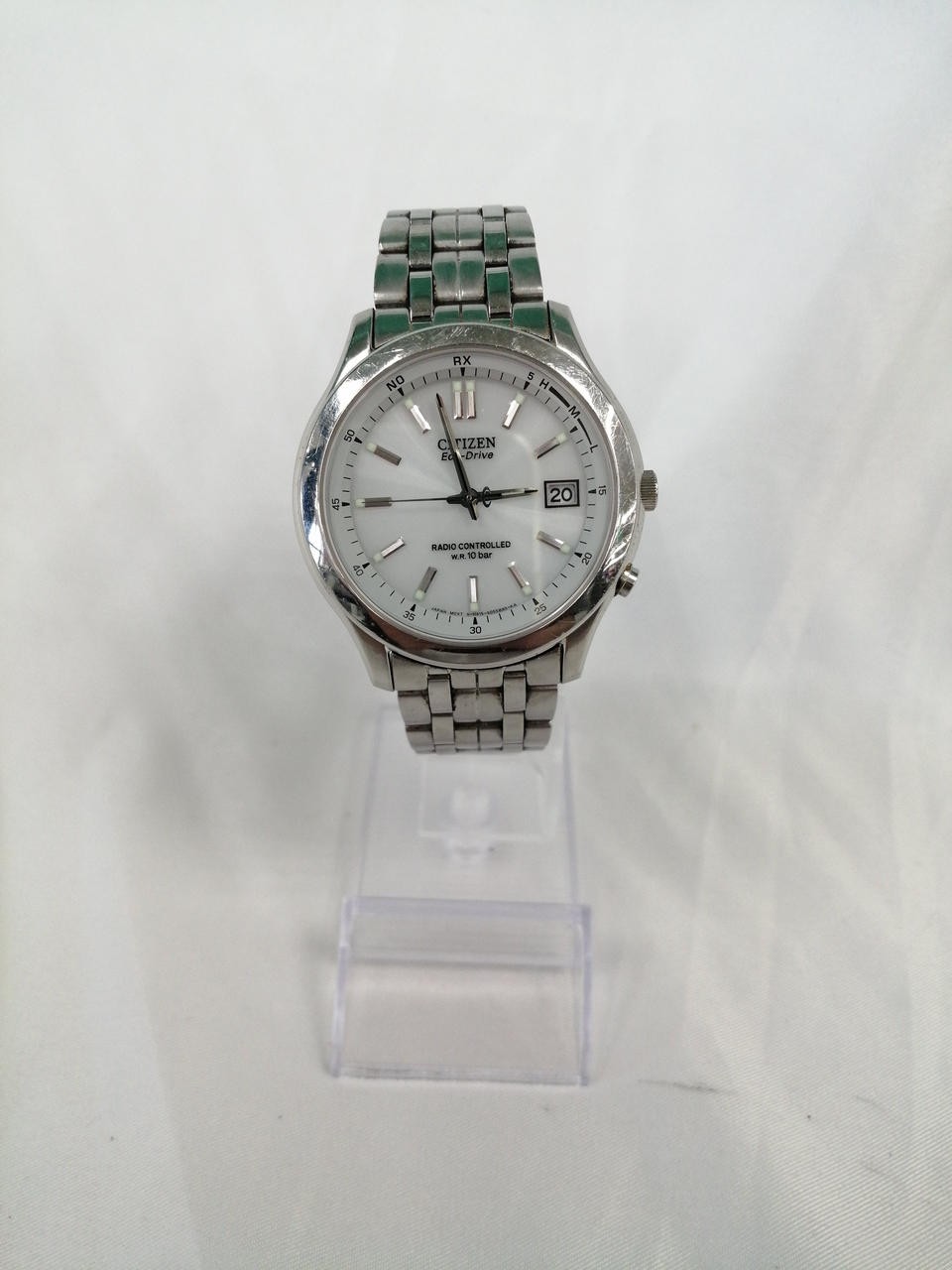 Citizen Eco-Drive Watch Model GN 4W S Stainless Steel Solar-Powered