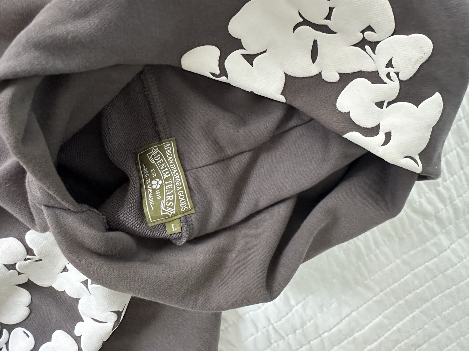 Denim Tears Hoodie Size Large