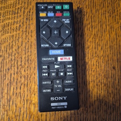 Sony Remote Control RMT VB201U for BDP S3700 BDP S1700 UBP X700 Blu ray Player