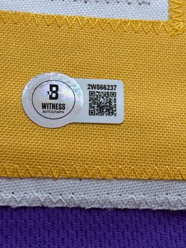 Marcel Dionne Los Angeles Kings signed Custom jersey W/ HOF Beckett Witnessed - Picture 3 of 4