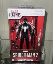 Hasbro Marvel Legends Spiderman 2 Black Suit Peter Parker Action Figure