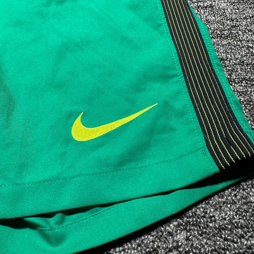 Nike Barcelona FCB Fußballshorts Herren klein grün 2016-17 Torwart Dri-Fit - Bild 3 von 8