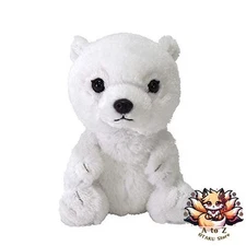 NEW Sun Lemon Fluffies Polar Bear (S) Plush Stuffed Animal Japan
