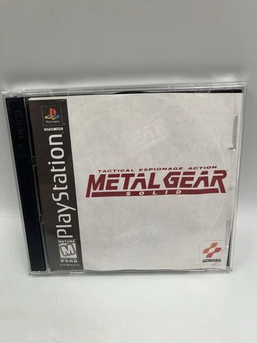 Metal Gear Solid (Sony PlayStation 1, PS1) BOTH DISCS ONLY!!!