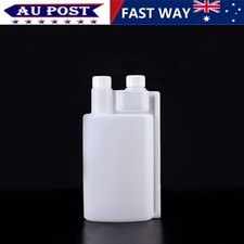 Twin Chamber Bottle &Tamper 3 Sizes Plastic Evident Cap Chemical Liquid Bottle