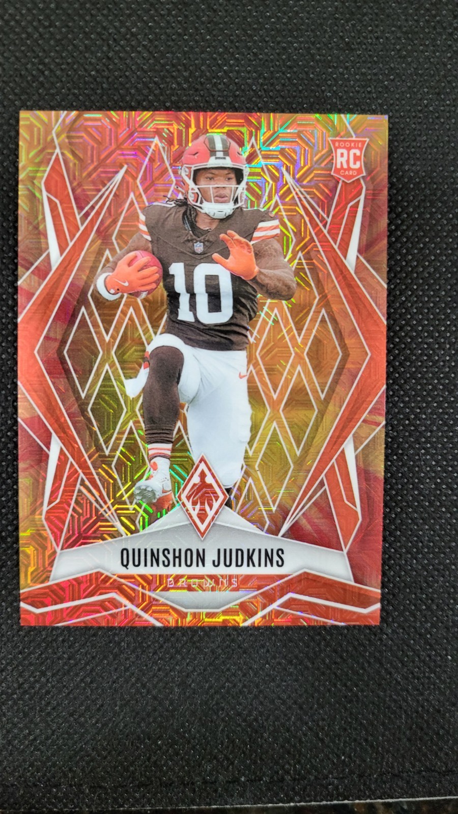 2025 Panini Phoenix Quinshon Judkins FireBurst 222/350 #191
