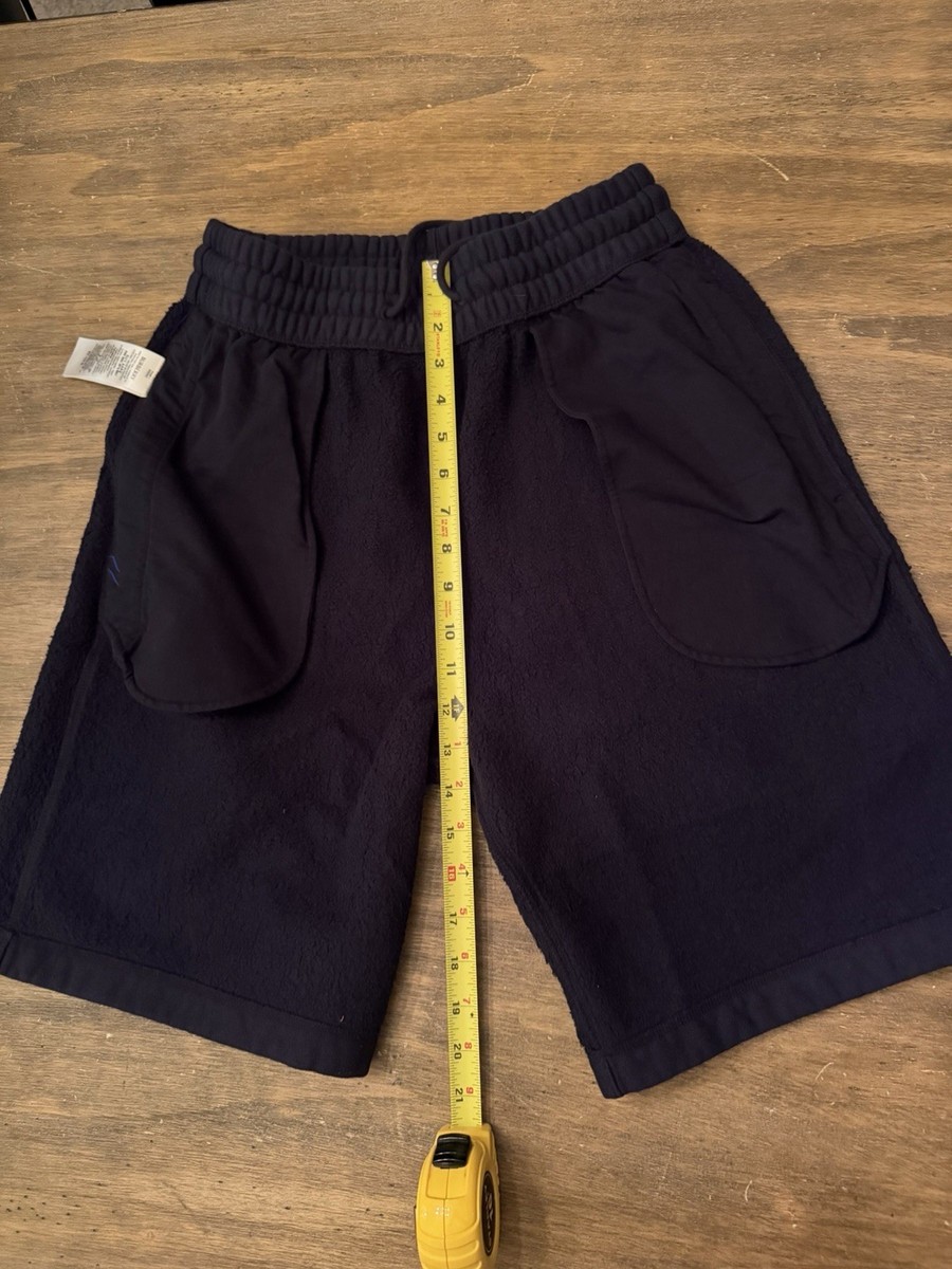 BURBERRY Men's Cotton Shorts Black, Pocket with Logo, New with Tag